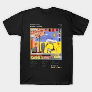 Paul McCartney - Egypt Station Tracklist Album T-Shirt